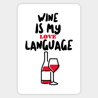 RED Wine Funny Saying Magnet